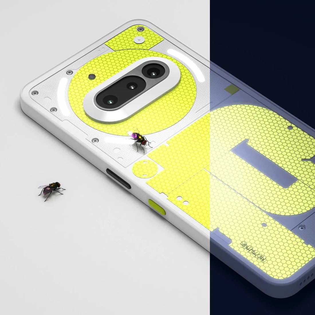 Urban Nomadism, Phone (3a) con retroriflettenti